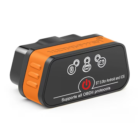 Diagnoza Auto KONNWEI OBD2 Bluetooth 5.2, Android/iOS, Aplicatie MAXOBD Gratuita, Fara Abonament [1]