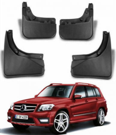 Accesorii pentru exterior - Aparatori noroi dedicate Mercedes GLK 2009-2015 fara praguri