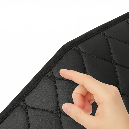 Organizator de portbagaj din piele de lux cutie de depozitare pliabilă [3]