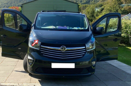 Deflector capota OPEL VİVARO C / ZAFIRA LIFE 2019-2022 [1]