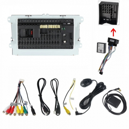 Navigatie  Android Skoda Octavia II 2004 - 2013, 1GB RAM, Radio GPS Dual Zone, Display HD 7" Touchscreen [5]