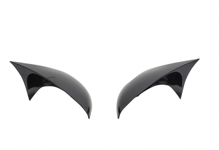 Capace oglinda tip BATMAN Ford Fiesta MK6 (2003-2017) negru lucios [2]