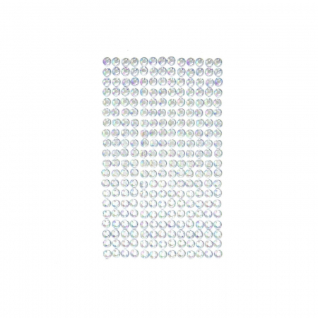 Abtibild cu pietricele in relief - Albastru [3]