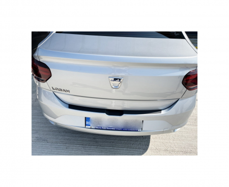 Tunning Auto - Abtibild protectie portbagaj compatibil Logan 3 negru mat texturat Cod:QITL3-03