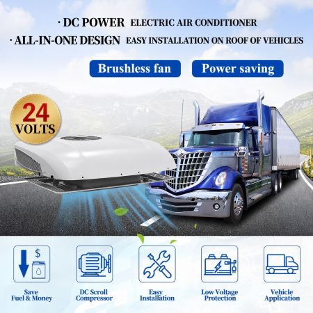 Aer conditionat inverter 24V pentru cabina/acoperis D-6000 - 2100W [3]