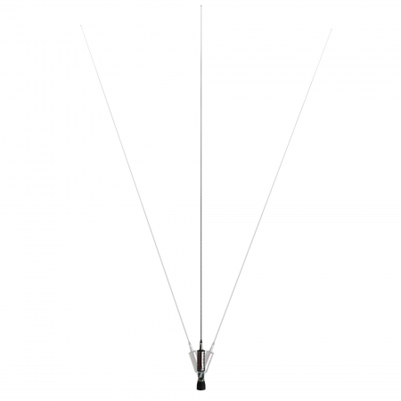 Antena CB LEMM AT-3001 TURBOSTAR Black 200 cm, cu cablu RG58 4 m, 26,5 - 28 MHz, rabatabila, fabricata in Italia [1]