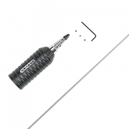Antena CB LEMM Vortex 3000 PL, 200 cm, 26.2-27.8Mhz, 2500W, fara cablu, fabricata in Italia [4]