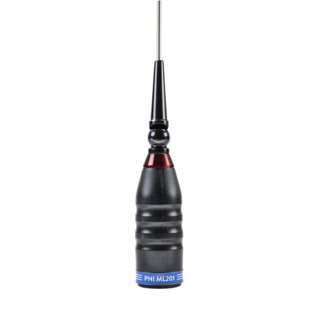 Antena CB PNI ML201 Black, lungime 201cm, 26-28MHz, 1200W cu inclinare la 90 de grade [3]