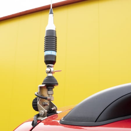 Statii radio si antene - Antena CB PNI S9 cu fluture, lungime spic 120 cm, fara cablu, 600W, 26-28MHz