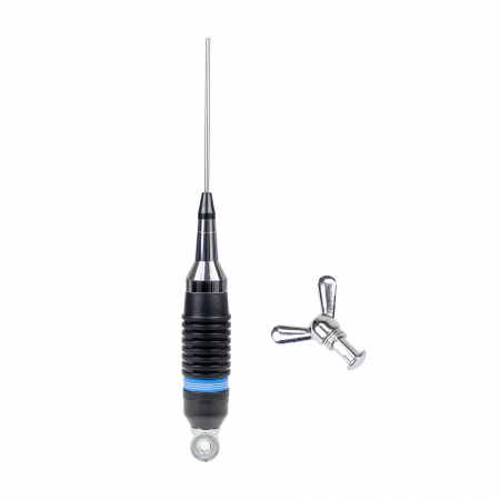Antena CB PNI S9 cu fluture, lungime spic 120 cm, fara cablu, 600W, 26-28MHz [6]
