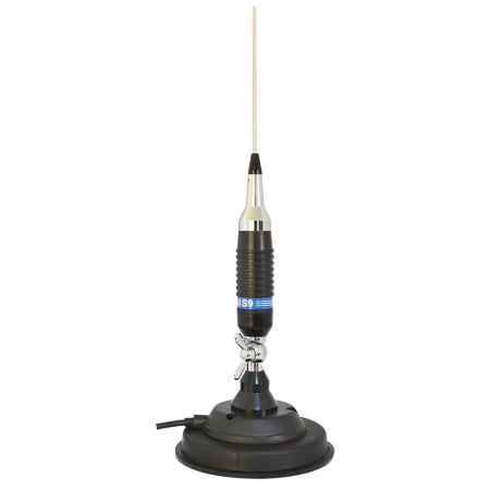Statii radio si antene - Antena CB PNI S9 lungime 120 cm si magnet cu fluture PNI 120/DV 125 mm inclus
