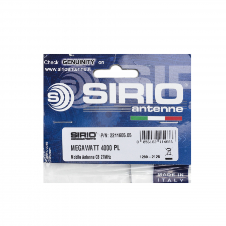 Antena CB Sirio Megawatt 4000 PL, 203.5cm fara cablu [5]