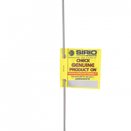 Import - Antena CB Sirio Turbo 3000PL Blue Line Cod 2202405.41 fara cablu