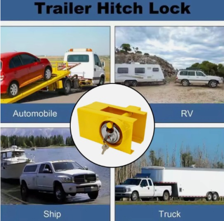 Antifurt cupla remorca sistem dublu de blocare [7]