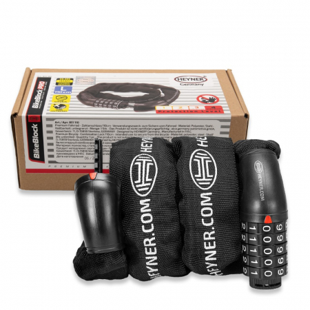 Universale - Antifurt Pentru Bicicleta 110 Cm Cu Cifru
