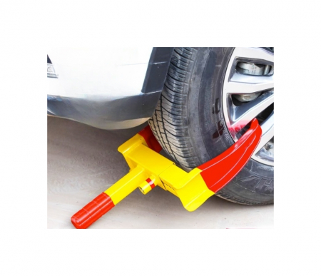Accesorii Remorca - Blocator Antifurt roata remorca cu cheie
