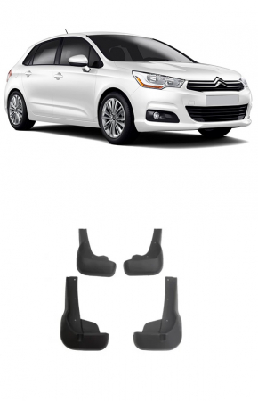 Accesorii pentru exterior - Aparatori noroi dedicate Citroen C4 2016-2020