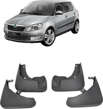 Skoda - Set Aparatori noroi dedicate SKODA FABIA 2  (2007-2011) hatchback