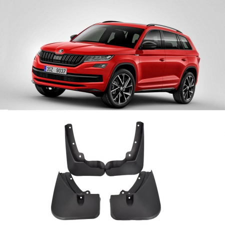 Skoda - Set Aparatori noroi dedicate Skoda KADIAQ 2017-2024 (față +spate)