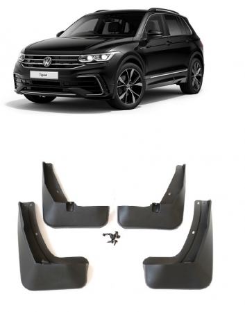 Volkswagen - Set Aparatori noroi dedicate VW TIGUAN II (2017-2022)  FATA+SPATE