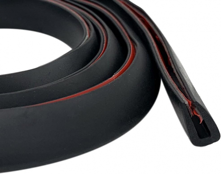 Banda de protectie muchii caroserie, 5m, negru [5]