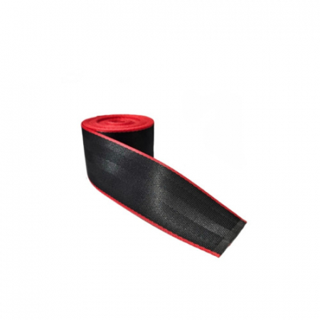 Banda pentru centura de siguranta auto culoare Negru / Rosu , latime 46mm [1]
