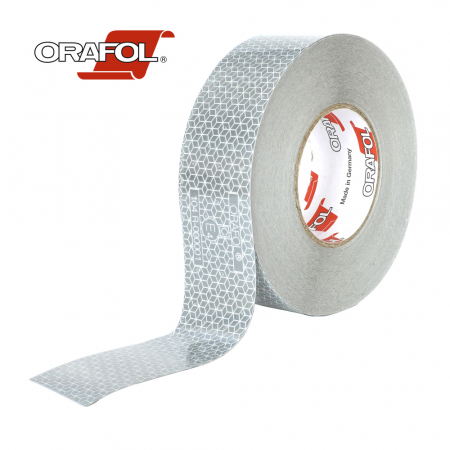 Banda Reflectorizanta - Banda Reflectorizanta Reflexite Orafol Alb 50Mmx50M Ece 104