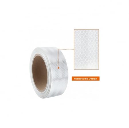 Banda reflectorizanta tip fagure FLEX 5.5cmx45.7m - Rosu [7]