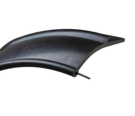 Bandă universală din cauciuc pentru protecția aripii mașinii, SUV, microbuz, 6,5cm x 3m, negru [2]