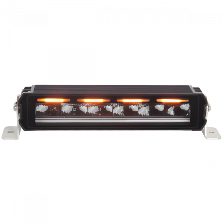 Bară LED Girofar, lumină albă puternică și lumină portocalie de avertizare, calitate înaltă, DRL, 4800lm, 33,8 cm 12-24V [2]