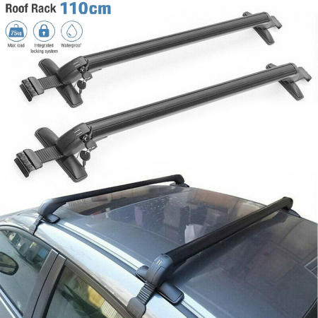 NISSAN - Bare Portbagaj Transversale Aluminiu NISSAN JUKE (2010-2019) cu cheie-set 2 bucati