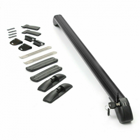 Set Bare Portbagaj Transversale Aluminiu Toyota Corolla 2000-2022 cu cheie [11]