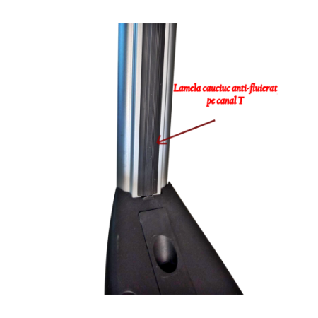 Bare transversale portbagaj auto aluminiu compatibile plafon neted Hyundai i20 BC3 2020-> argintii sau negre [5]