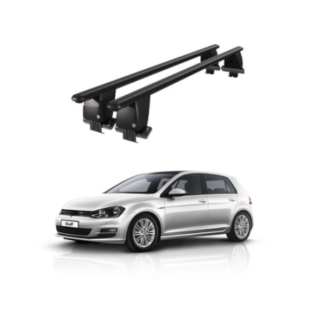 Bare transversale auto aluminiu compatibile plafon neted Volkswagen Golf 7 5G Sportsvan 2014-2019 argintii sau negre Cod: CB200101 Kit-103 [1]