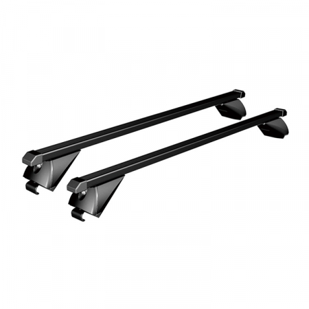 Universale - Bare transversale universale pentru plafon cu sine longitudinale tip Flush Rails, 120 cm, 90 kg, Negru
