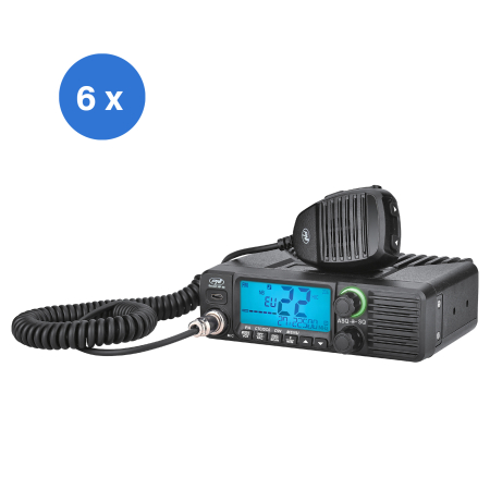 Bax cu 6 bucati statie radio CB PNI Escort HP 40 multistandard, 4W, AM, FM, 12-24V, ASQ, RF Gain [11]