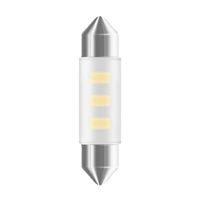 Bec Auxiliar Cu Led 12V (C5W 41Mm) White 6000K Bli 1 Buc Osram [1]