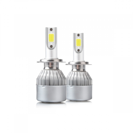 Becuri LED - Set Becuri cu LED C6 H7 / 18W - 3500 lumen 6000k 12V