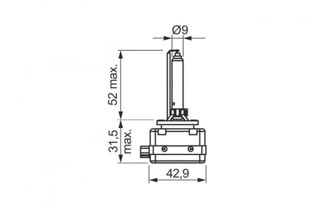 BEC D1S 85V 35W ECO HID BOSCH [3]