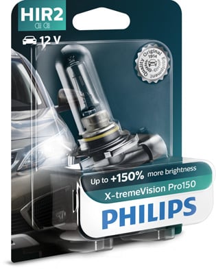 Bec Far Hir2 Px22D 55W 12V X-Treme Vision Pro150 Philips [1]
