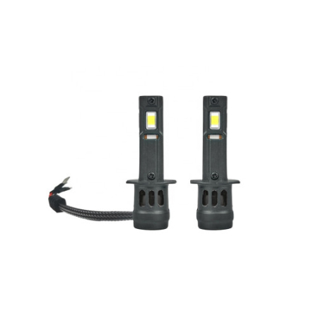Becuri LED - Bec LED auto H1 3936lm 6500K alb rece Canbus 12V set 2 bucati