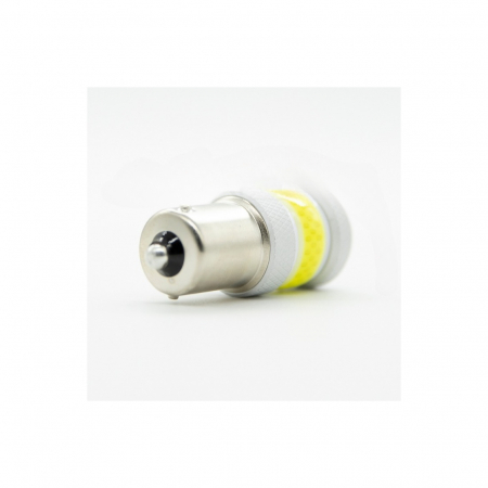 Bec o faza BA15S P21W T.V. LED COB 12W PREMIUM Cod: W3-BA15S-Y-EK [2]