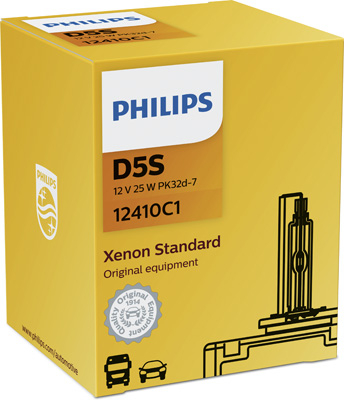 PHILIPS - Bec Xenon D5S 12V 25W PK32D-2 Philips