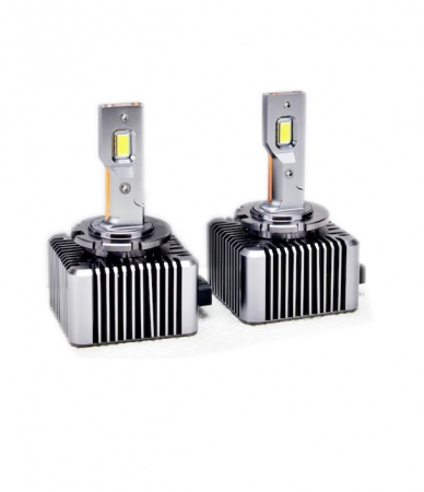Electronice si electrice auto - Set Becuri auto LED D1S 12-24V 6000K 10000LM cu CANBUS - Set 2 bucăți