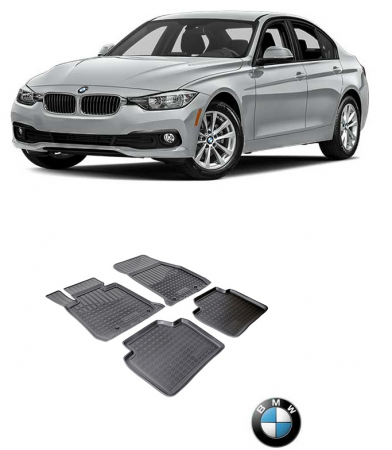 BMW - Set covorase auto cauciuc tavita Bmw Seria 3 (F30/F31) (2011-2018)