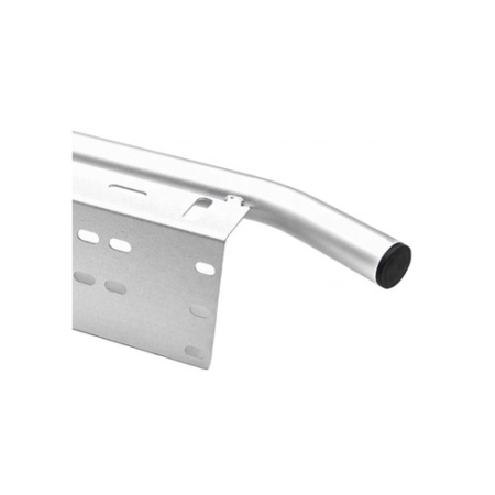 Bullbar aluminiu tip suport numar si proiectoare argintiu [3]