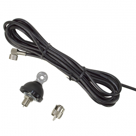 Noutati Real Auto - Cablu De Legatura Pni Fc27 Si Montura Pentru Antene Cu Fluture, Contine Mufa Pl259