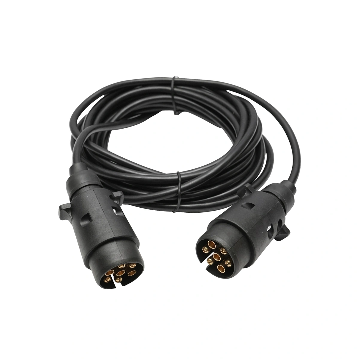 Accesorii Remorca - Cablu pentru remorca cu 2 fise tata plastic 7 pini (6 Metri)