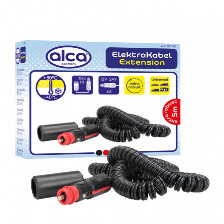 Incarcatoare si suporturi pentru telefoane - CABLU PRELUNGITOR SPIRALAT BRICHETA 12/24V 6A