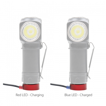 Cablu USB pentru incarcare lanterne PNI Adventure F75, cu contact magnetic, lungime 50 cm [4]